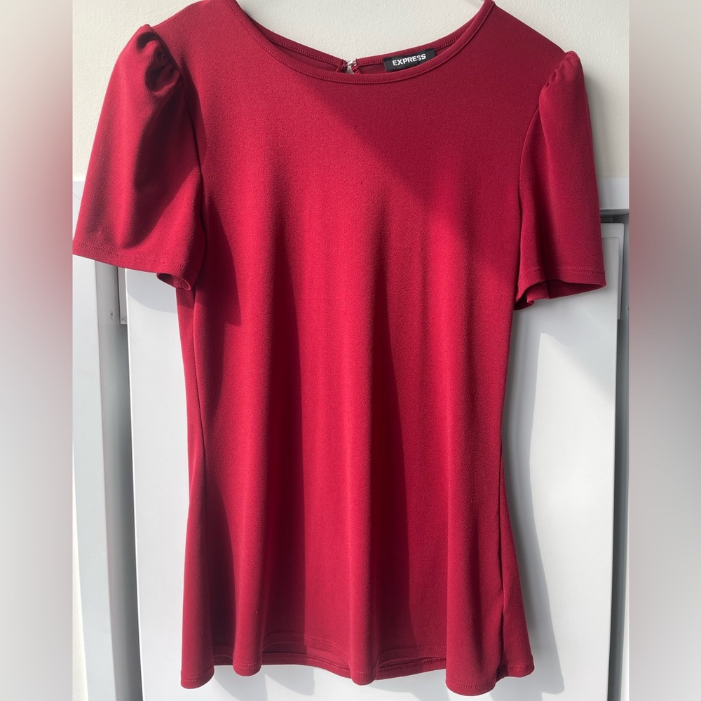 Express Red Blouse